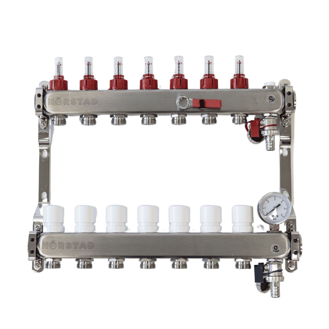 UFH manifold 7 port