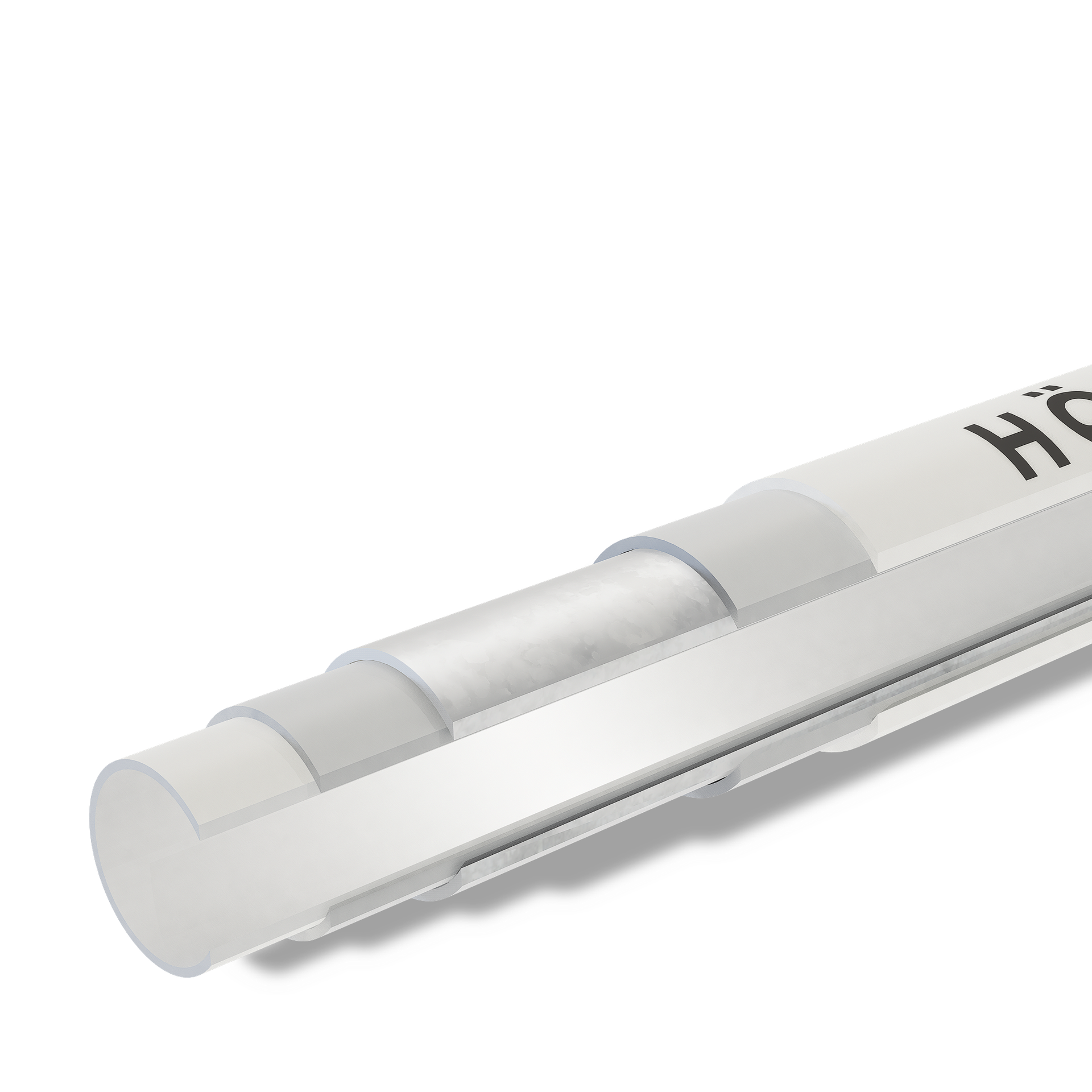 Flexible aluminium core heating pipe, aluminium core pipe, heating pipe, underfloor heating pipe